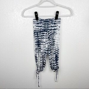 Onzie Tie Dye Gypsy Pants Blue/White Size 4/5
